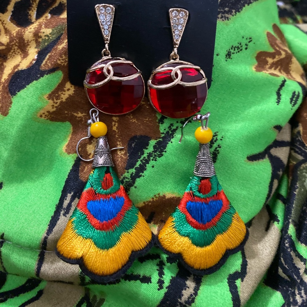 2 set earrings